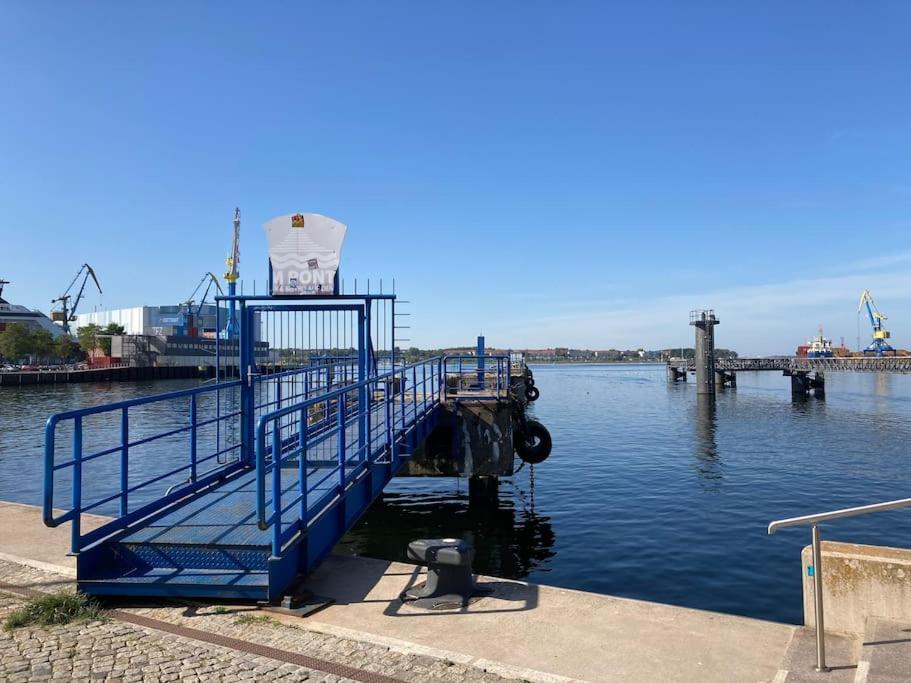 Historischer Ohlerich Speicher Hafen Wismar Ap.18 Exterior foto